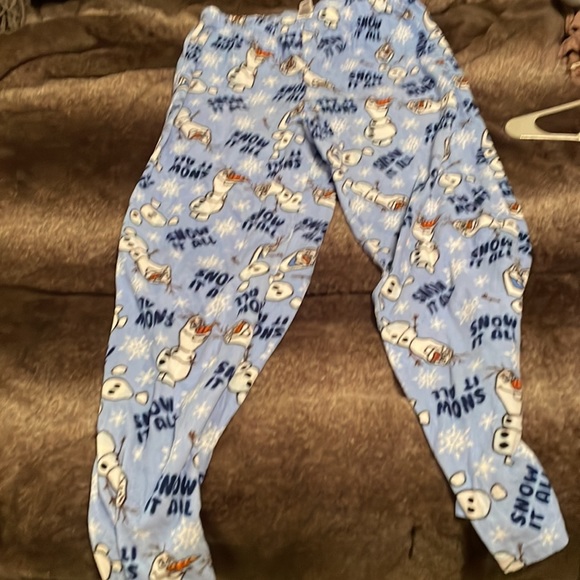 Disney Intimates & Sleepwear Disney Frozen Olaf Pajama Pants Poshmark